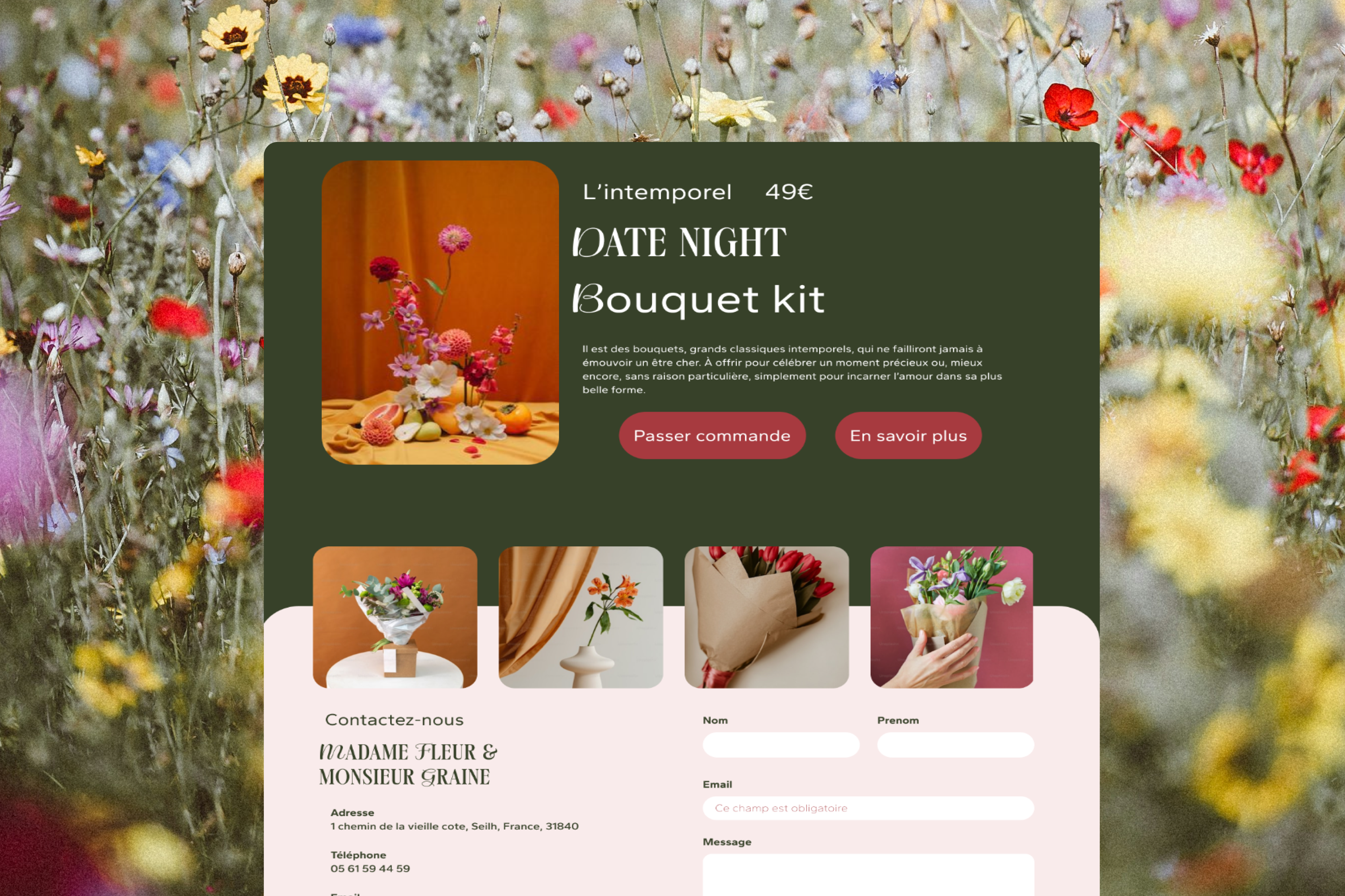 Fleurs et graines image